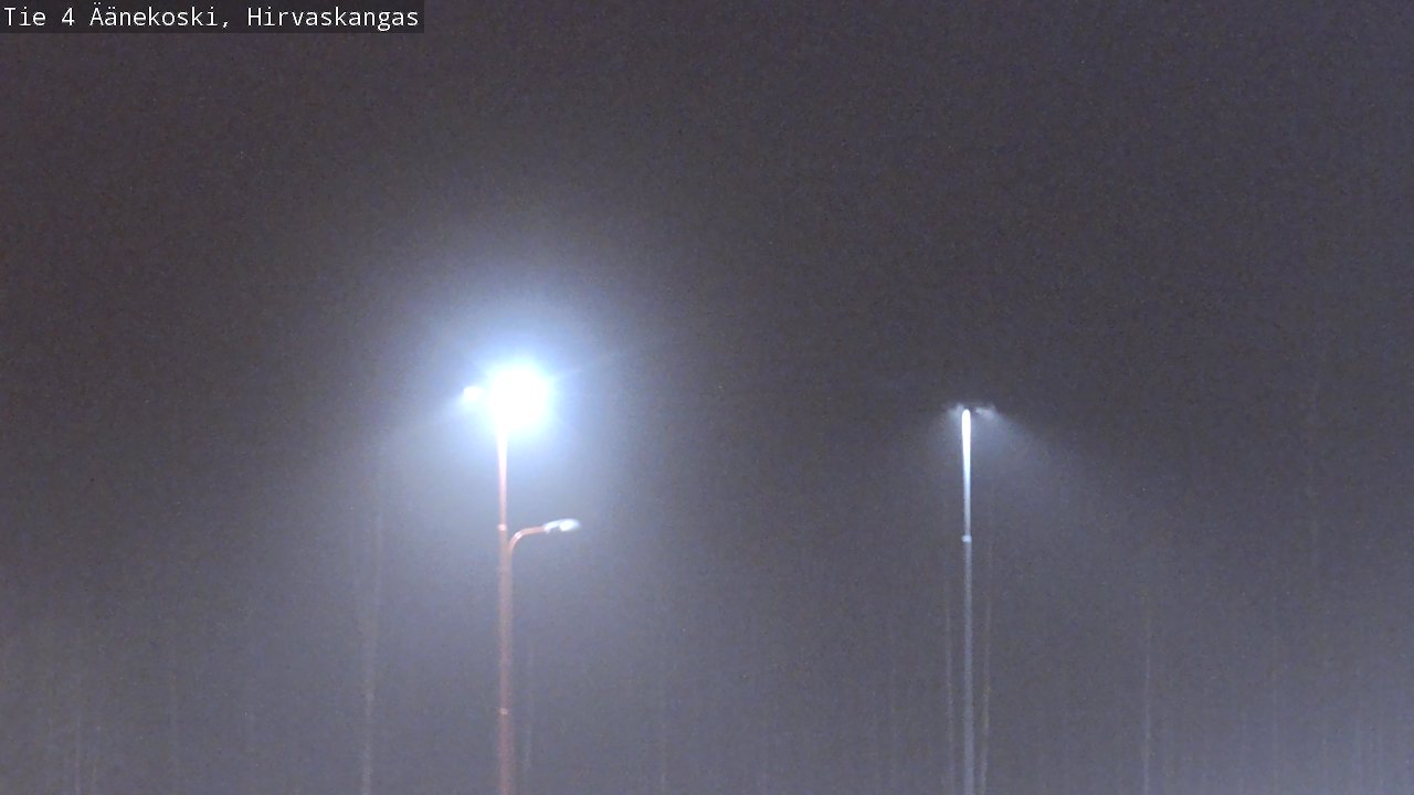 Weather Camera Image Väg 4 Äänekoski, Hirvaskangas, Äänekoski, Keski-Suomi