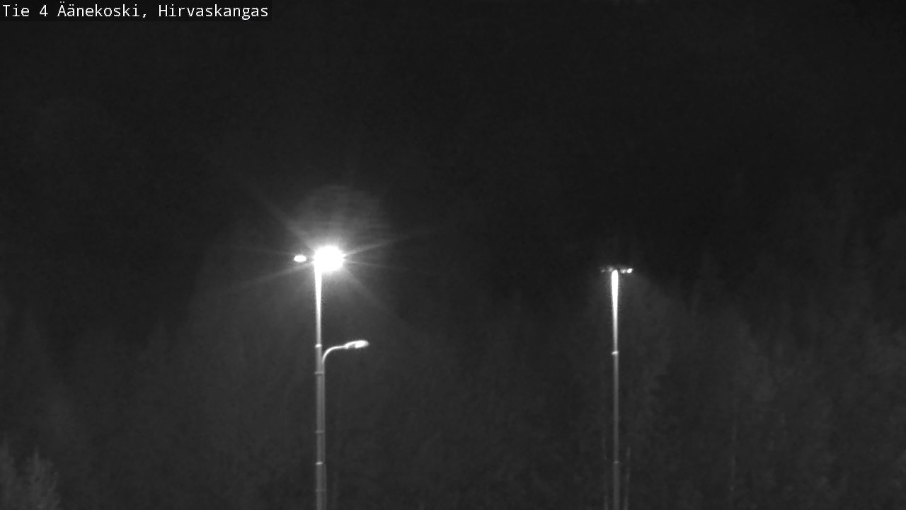 Weather Camera Image Road 4 Äänekoski, Hirvaskangas, Äänekoski, Keski-Suomi