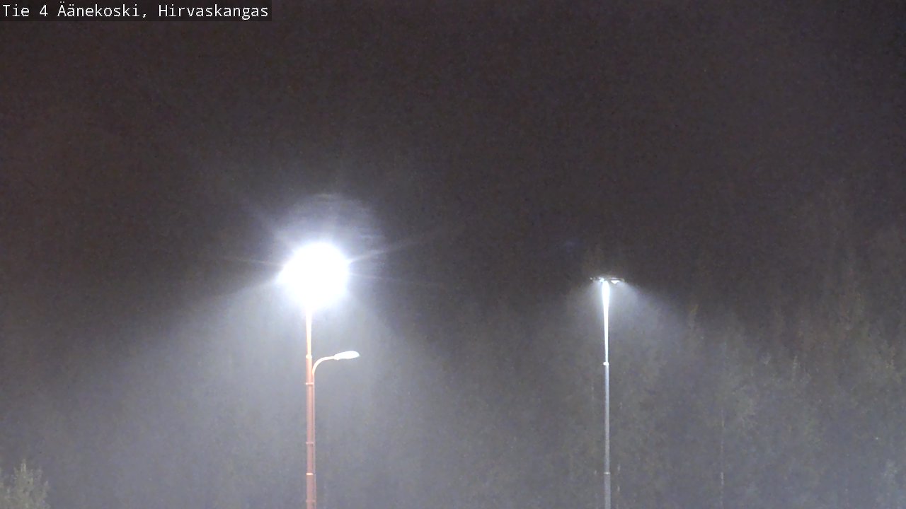 Weather Camera Image Road 4 Äänekoski, Hirvaskangas, Äänekoski, Keski-Suomi
