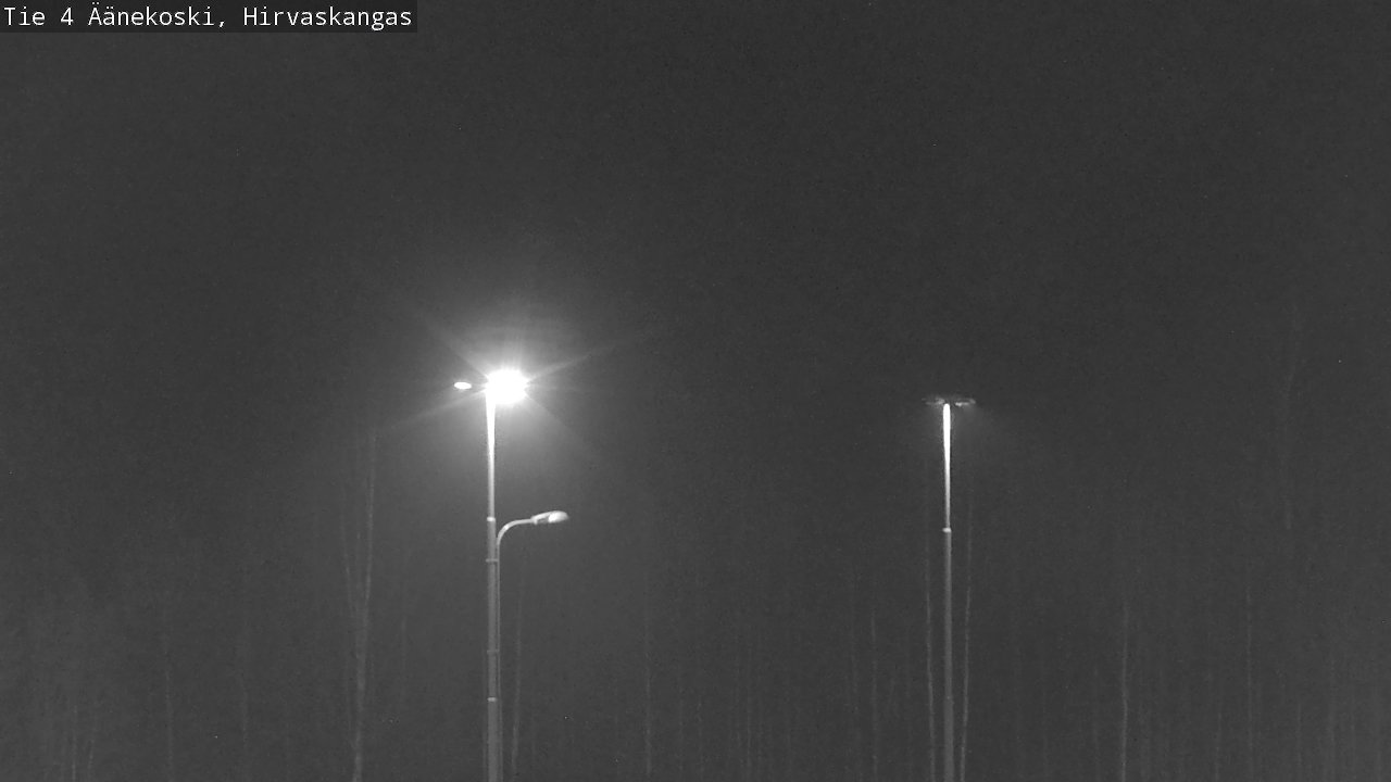 Weather Camera Image Väg 4 Äänekoski, Hirvaskangas, Äänekoski, Keski-Suomi