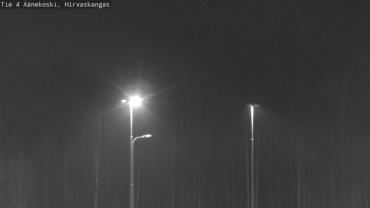 Weather Camera Image Väg 4 Äänekoski, Hirvaskangas, Äänekoski, Keski-Suomi