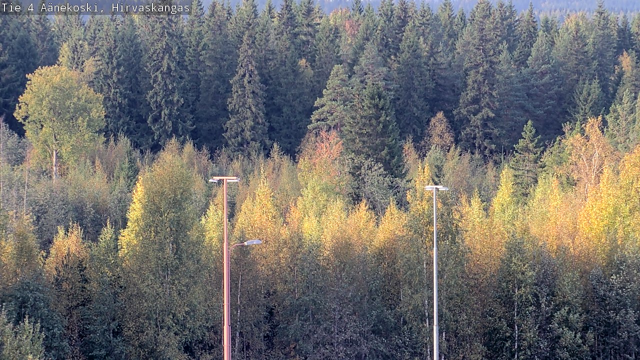 Weather Camera Image Road 4 Äänekoski, Hirvaskangas, Äänekoski, Keski-Suomi