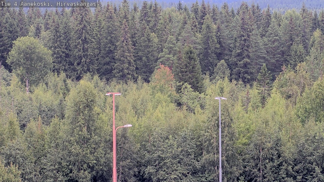 Weather Camera Image Road 4 Äänekoski, Hirvaskangas, Äänekoski, Keski-Suomi