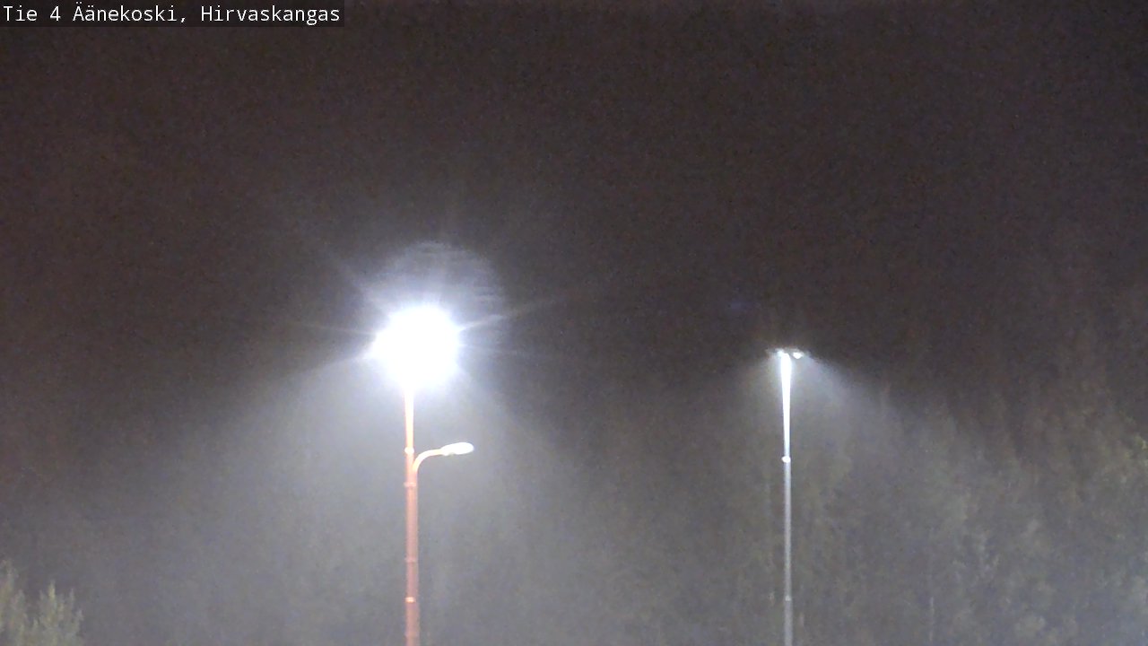 Weather Camera Image Road 4 Äänekoski, Hirvaskangas, Äänekoski, Keski-Suomi