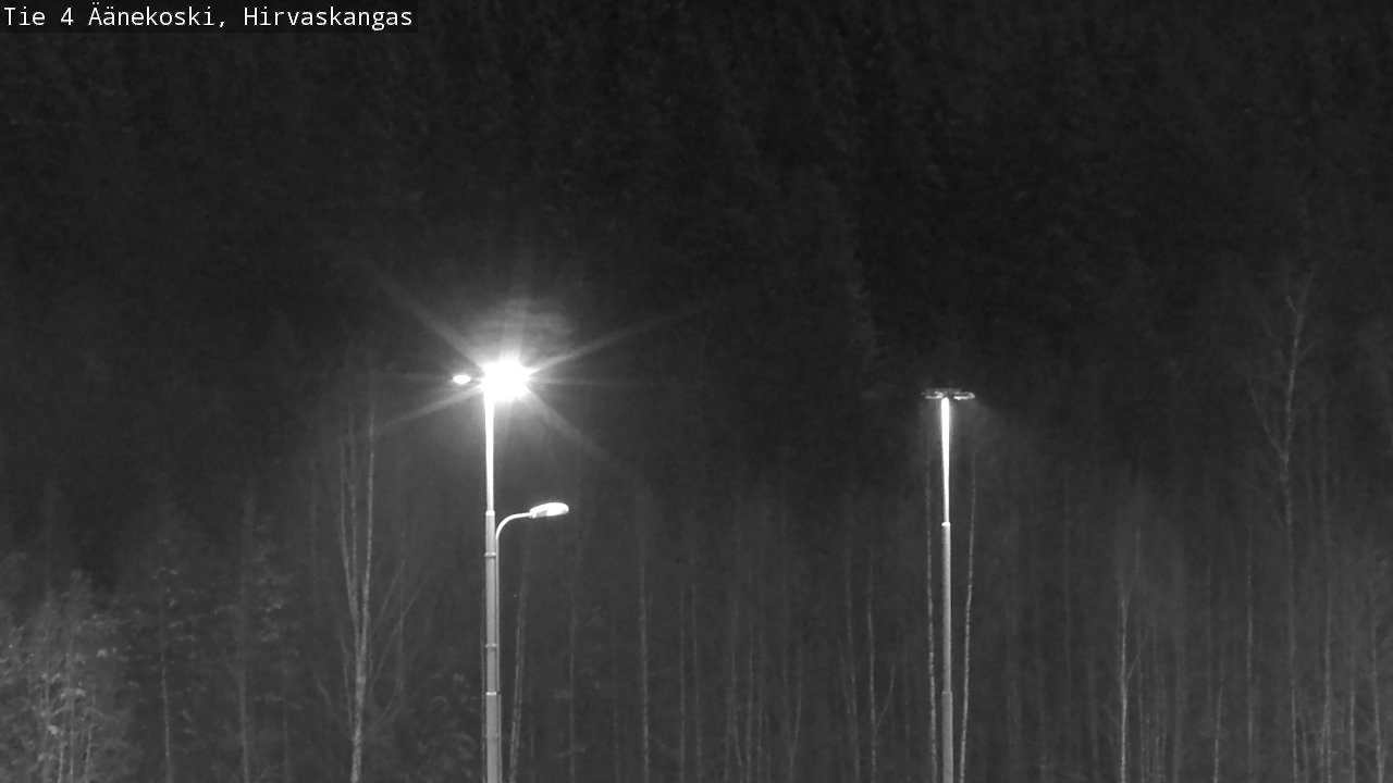 Weather Camera Image Road 4 Äänekoski, Hirvaskangas, Äänekoski, Keski-Suomi