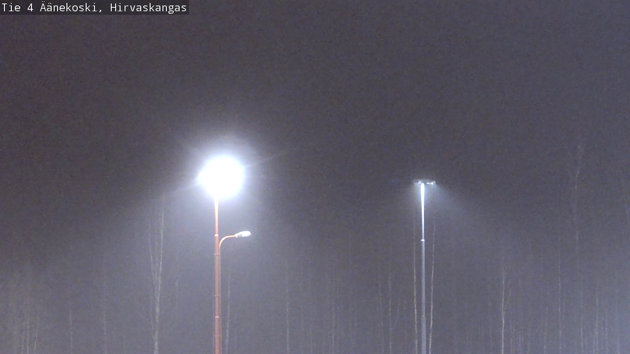 Weather Camera Image Väg 4 Äänekoski, Hirvaskangas, Äänekoski, Keski-Suomi