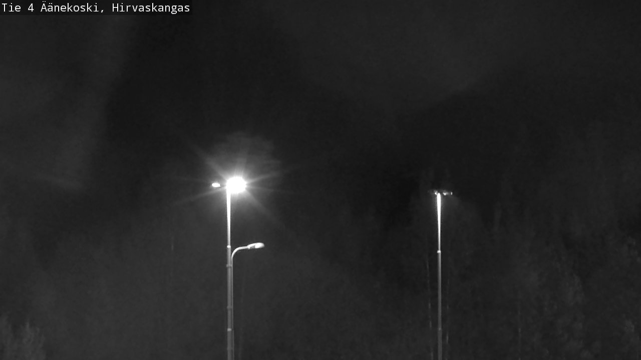 Weather Camera Image Road 4 Äänekoski, Hirvaskangas, Äänekoski, Keski-Suomi