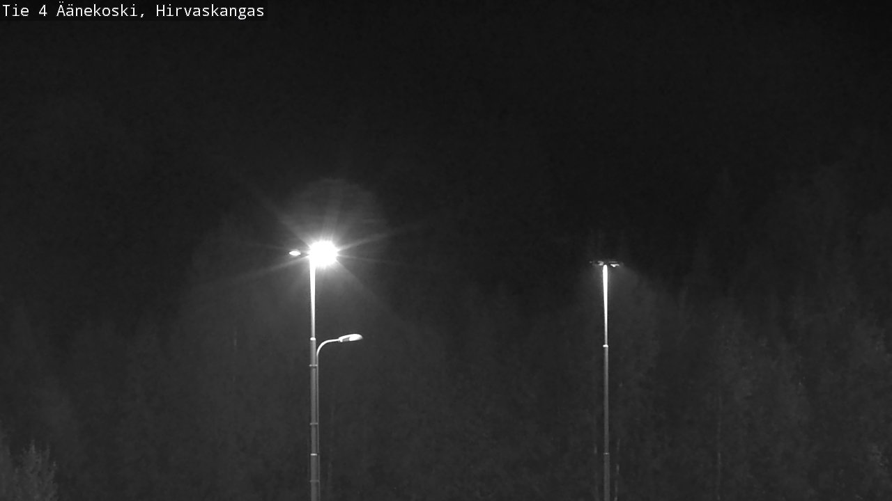 Weather Camera Image Road 4 Äänekoski, Hirvaskangas, Äänekoski, Keski-Suomi