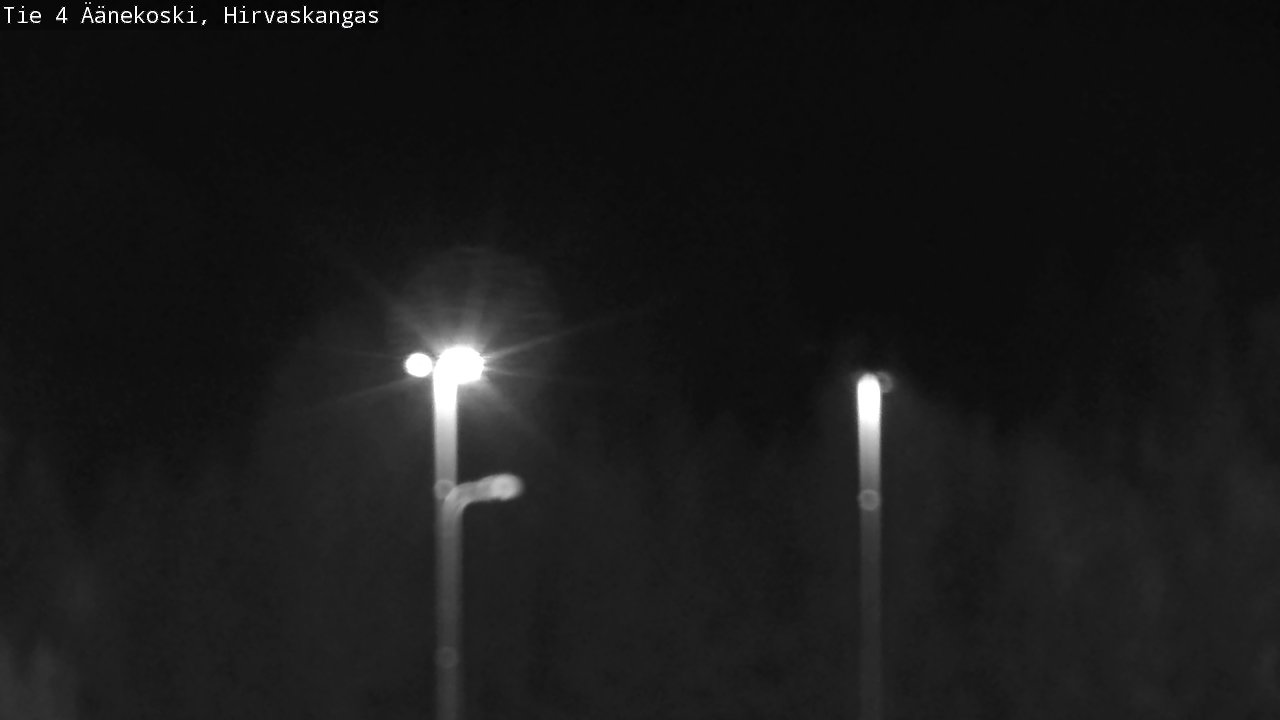 Weather Camera Image Road 4 Äänekoski, Hirvaskangas, Äänekoski, Keski-Suomi