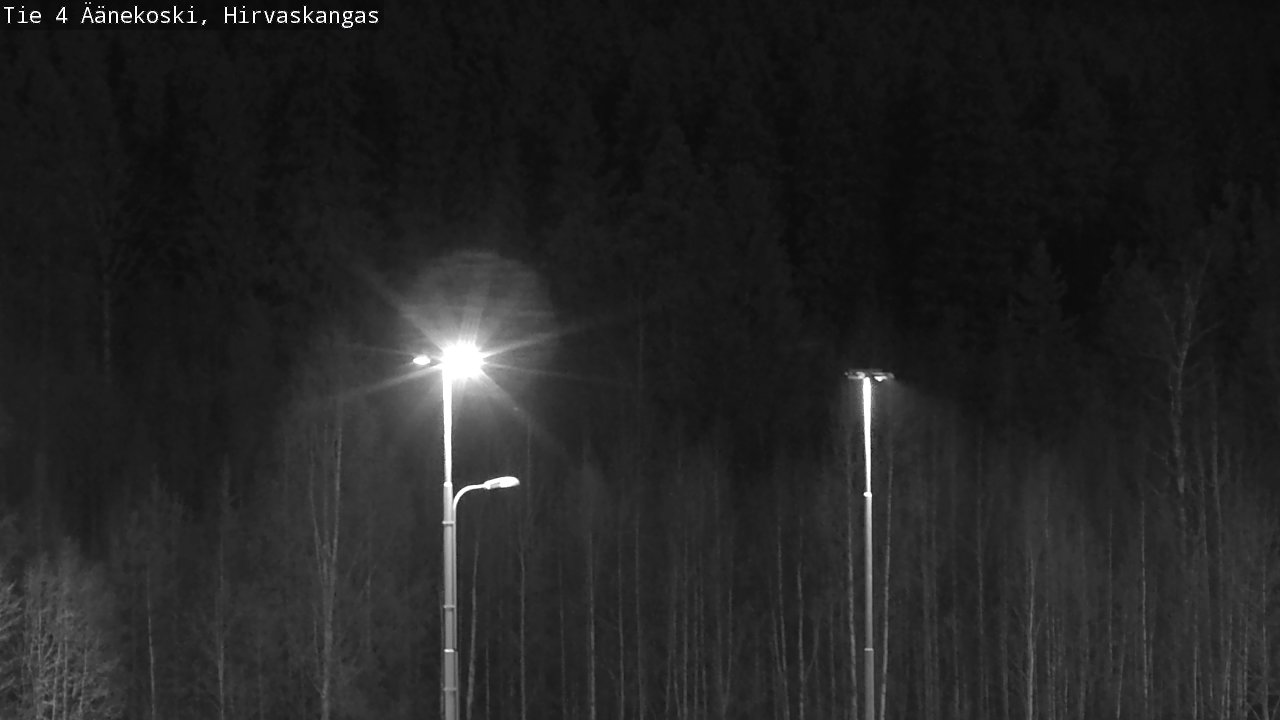 Weather Camera Image Road 4 Äänekoski, Hirvaskangas, Äänekoski, Keski-Suomi