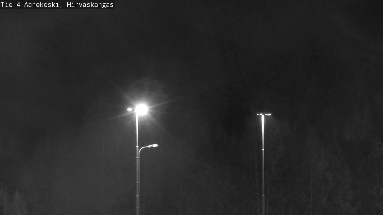 Weather Camera Image Road 4 Äänekoski, Hirvaskangas, Äänekoski, Keski-Suomi