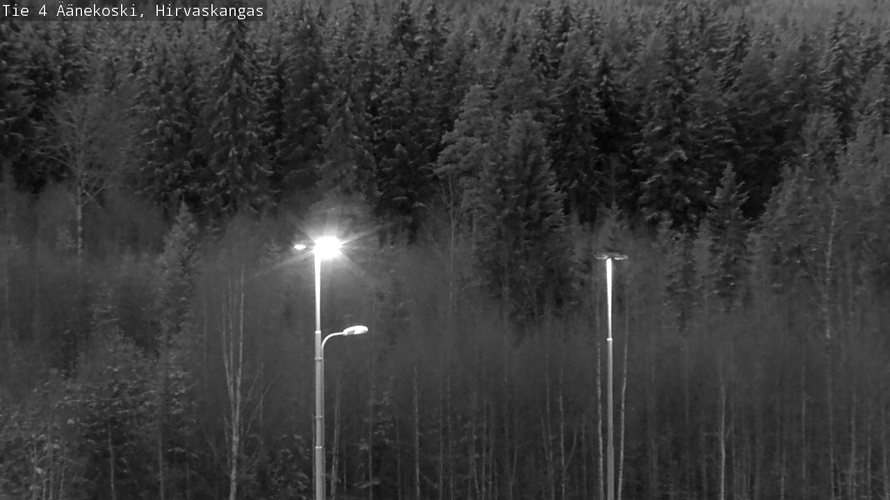 Weather Camera Image Road 4 Äänekoski, Hirvaskangas, Äänekoski, Keski-Suomi