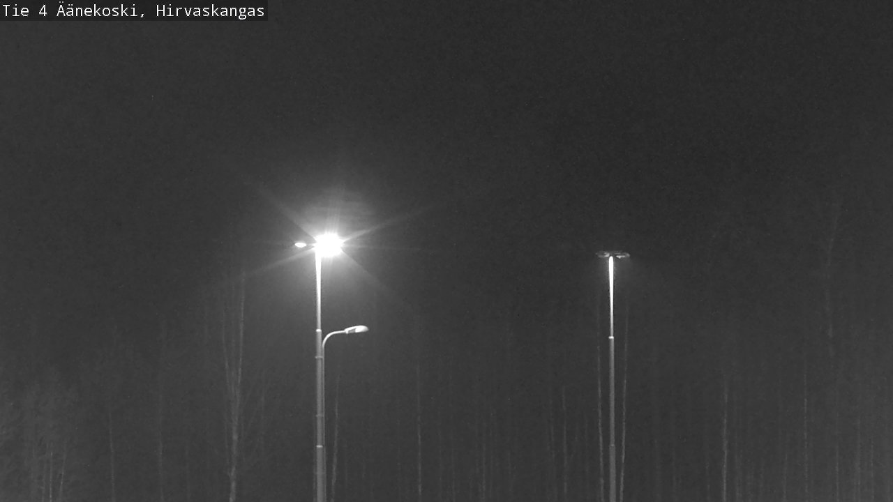 Weather Camera Image Väg 4 Äänekoski, Hirvaskangas, Äänekoski, Keski-Suomi