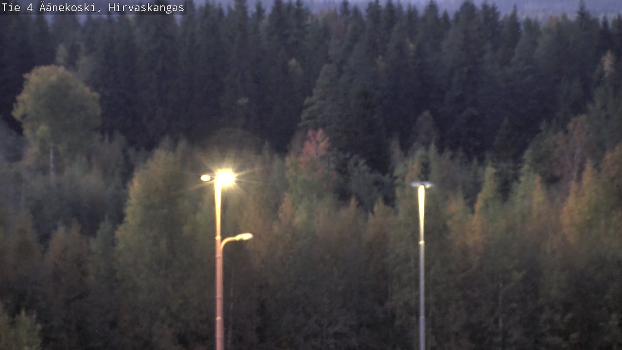 Weather Camera Image Road 4 Äänekoski, Hirvaskangas, Äänekoski, Keski-Suomi