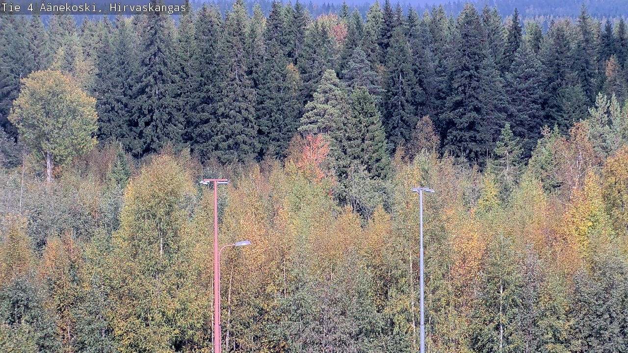 Weather Camera Image Road 4 Äänekoski, Hirvaskangas, Äänekoski, Keski-Suomi