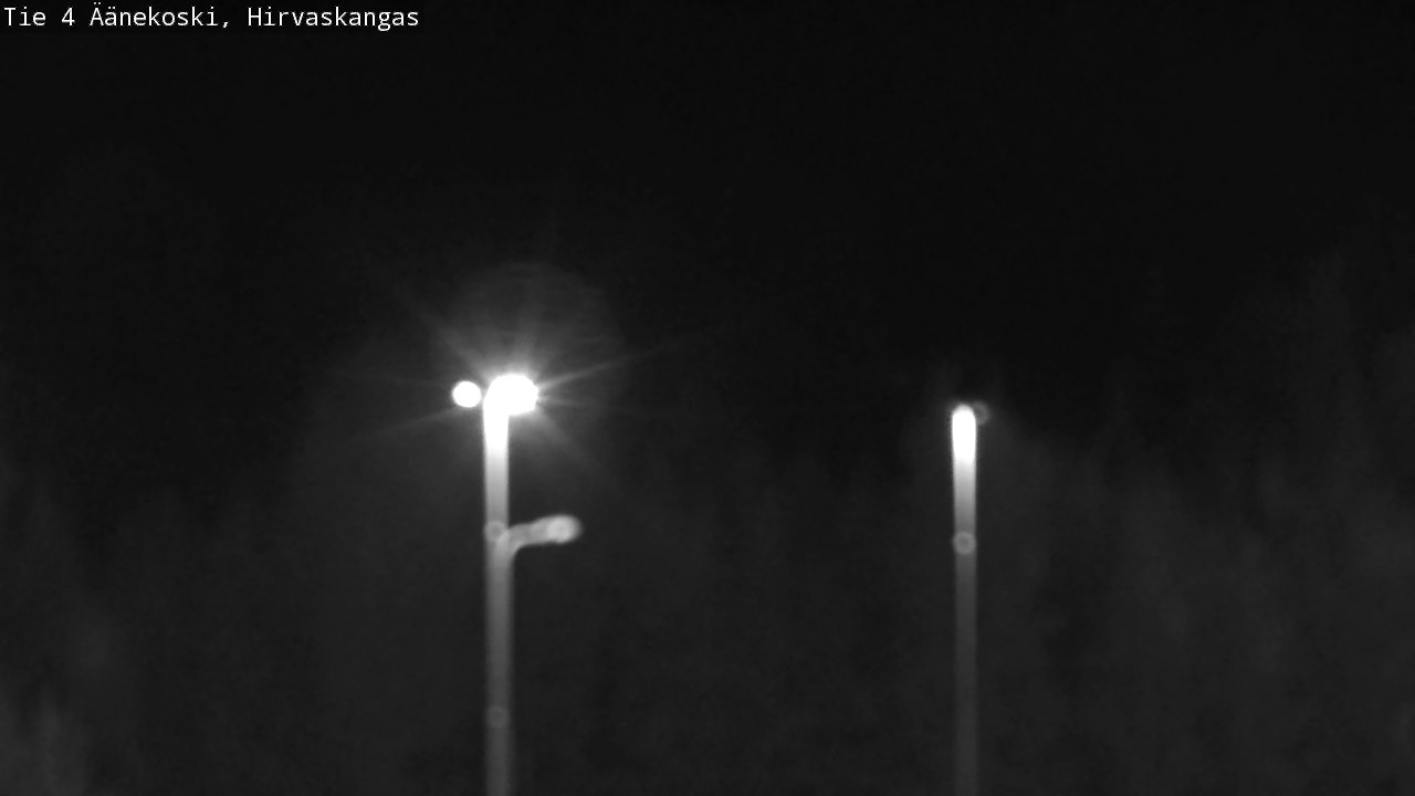 Weather Camera Image Road 4 Äänekoski, Hirvaskangas, Äänekoski, Keski-Suomi