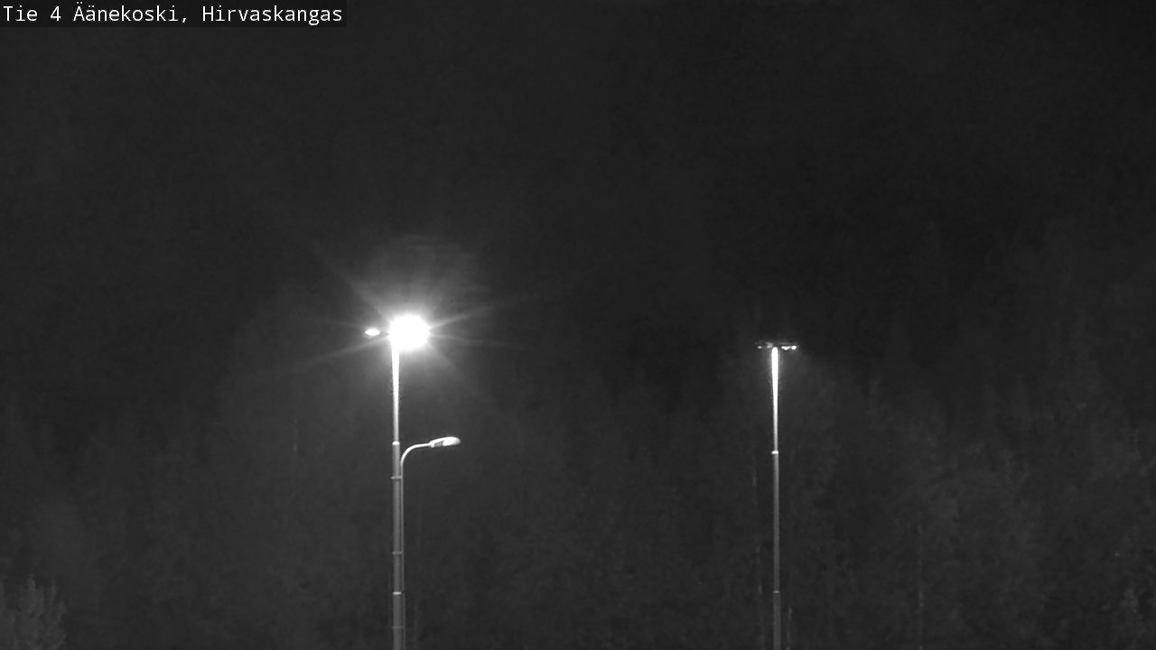 Weather Camera Image Road 4 Äänekoski, Hirvaskangas, Äänekoski, Keski-Suomi