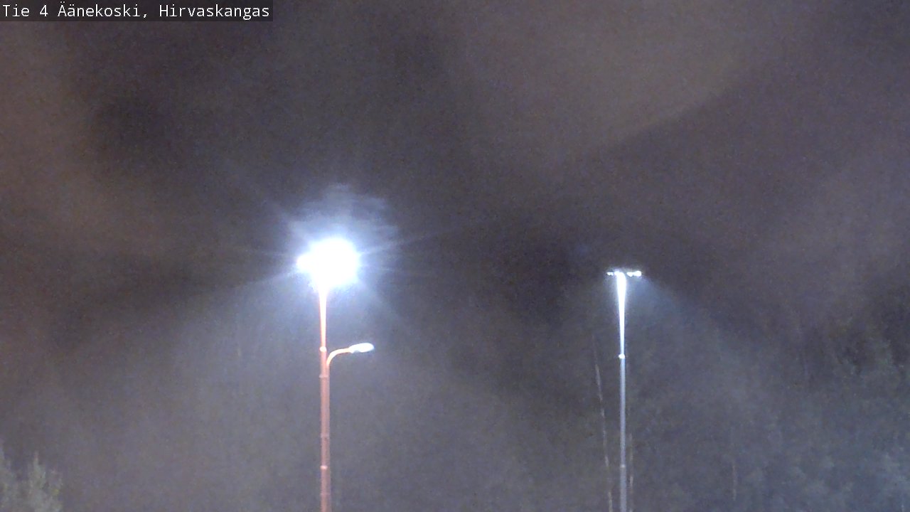 Weather Camera Image Road 4 Äänekoski, Hirvaskangas, Äänekoski, Keski-Suomi