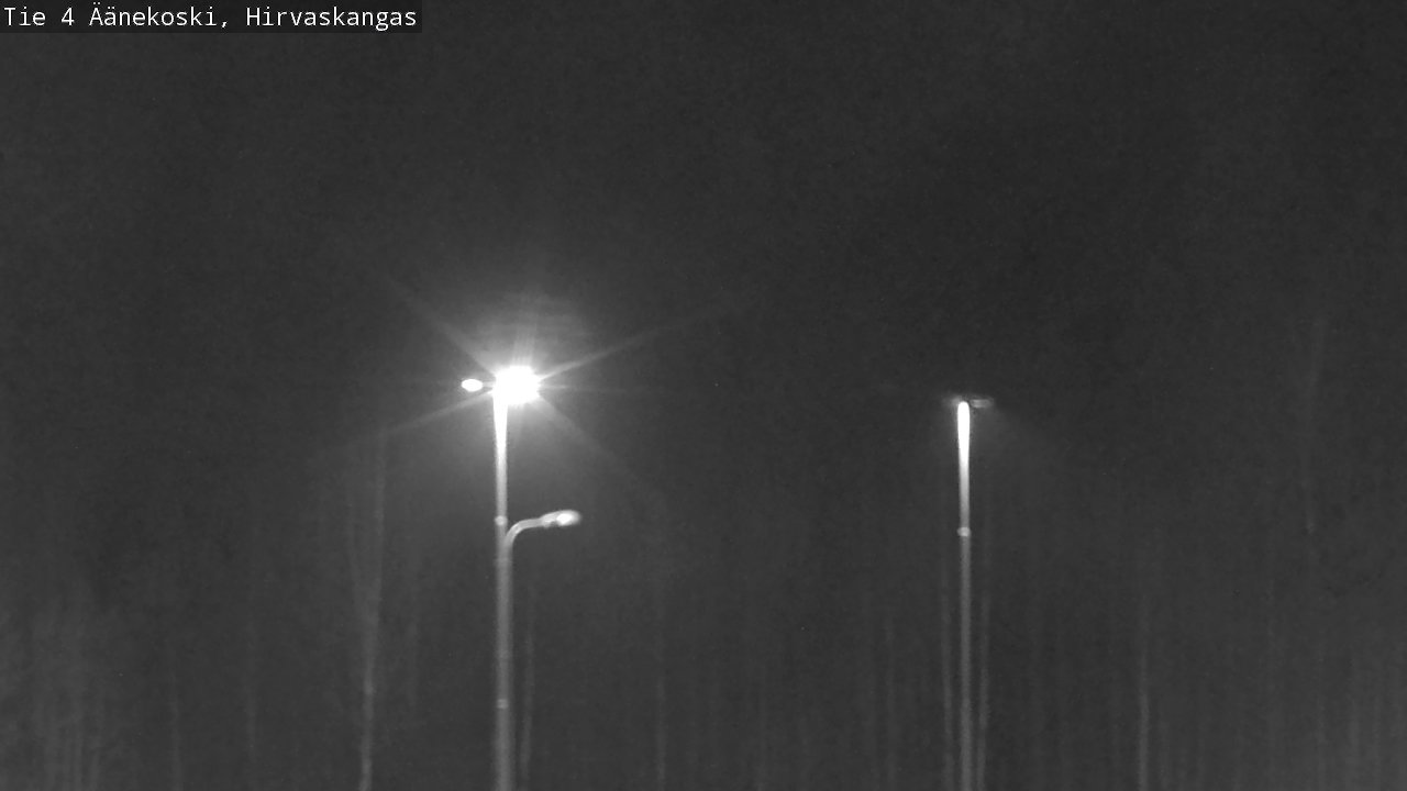 Weather Camera Image Väg 4 Äänekoski, Hirvaskangas, Äänekoski, Keski-Suomi