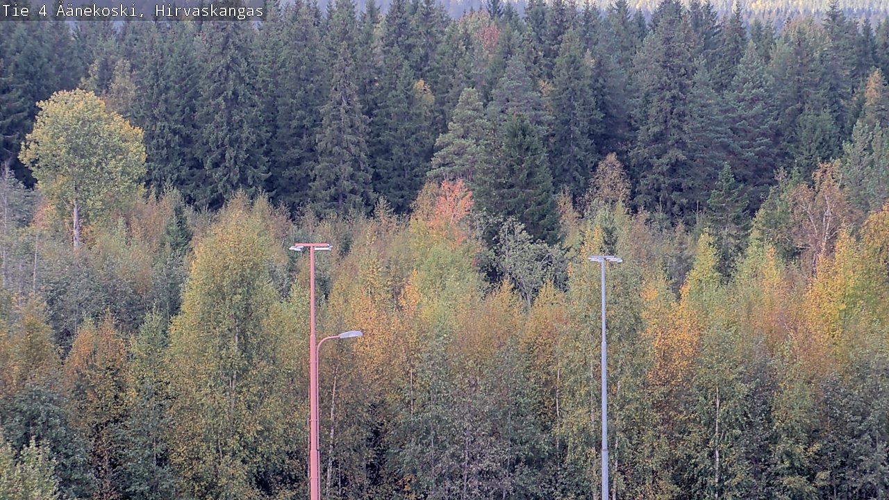 Weather Camera Image Road 4 Äänekoski, Hirvaskangas, Äänekoski, Keski-Suomi