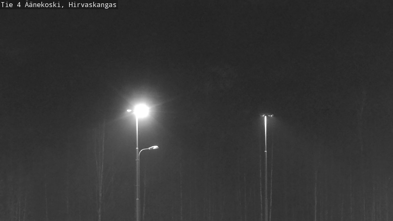 Weather Camera Image Väg 4 Äänekoski, Hirvaskangas, Äänekoski, Keski-Suomi