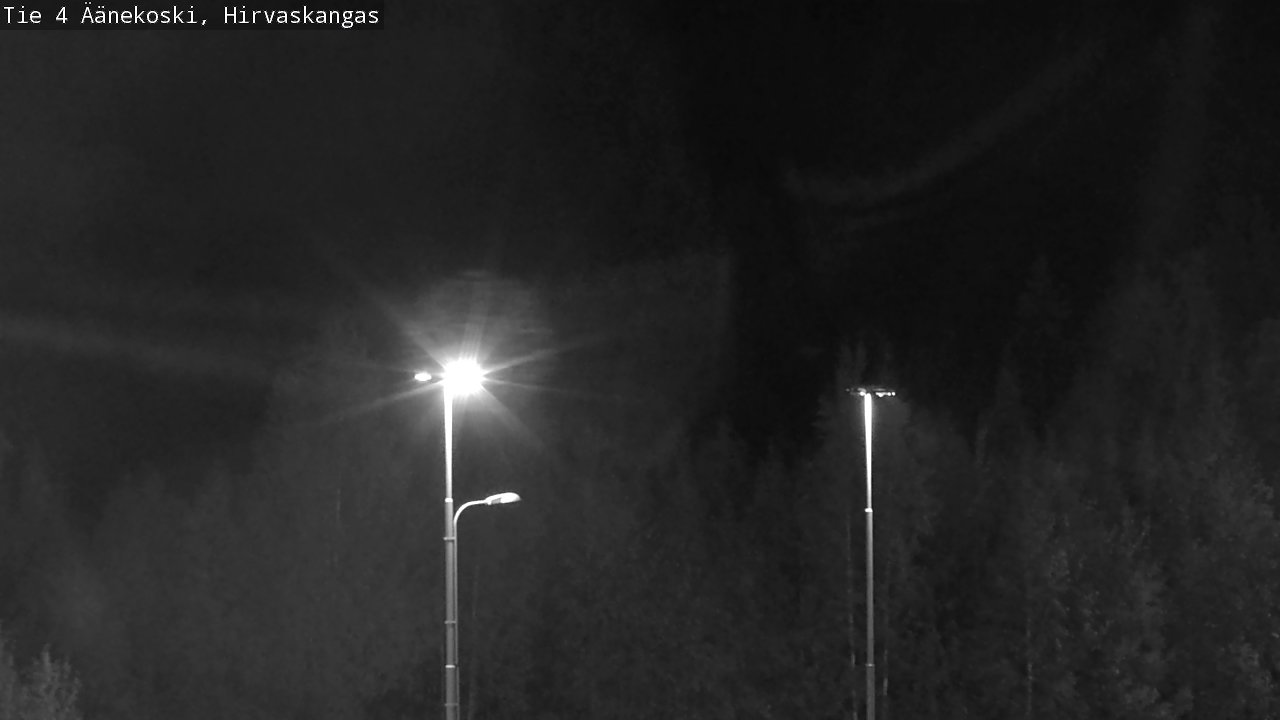 Weather Camera Image Road 4 Äänekoski, Hirvaskangas, Äänekoski, Keski-Suomi