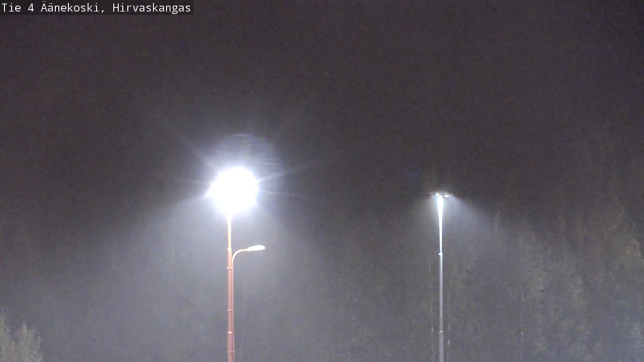 Weather Camera Image Road 4 Äänekoski, Hirvaskangas, Äänekoski, Keski-Suomi