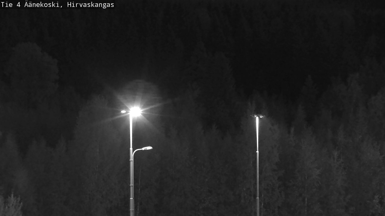 Weather Camera Image Road 4 Äänekoski, Hirvaskangas, Äänekoski, Keski-Suomi
