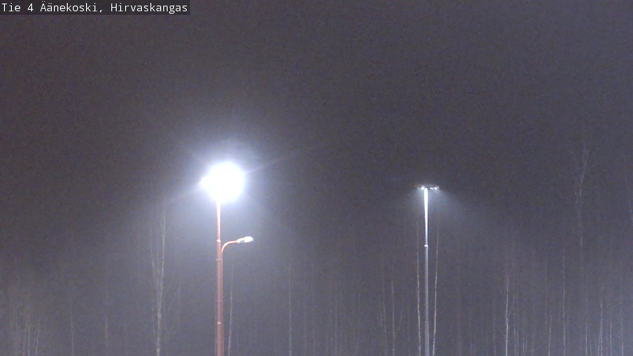 Weather Camera Image Väg 4 Äänekoski, Hirvaskangas, Äänekoski, Keski-Suomi