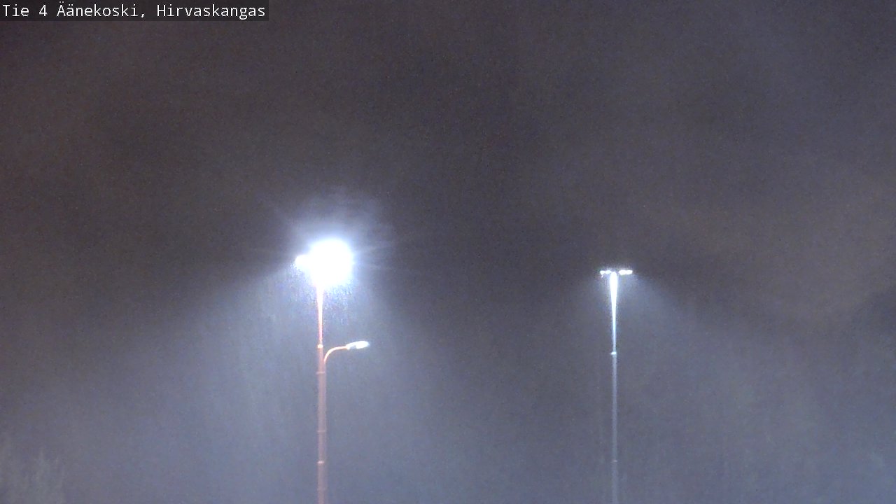Weather Camera Image Road 4 Äänekoski, Hirvaskangas, Äänekoski, Keski-Suomi
