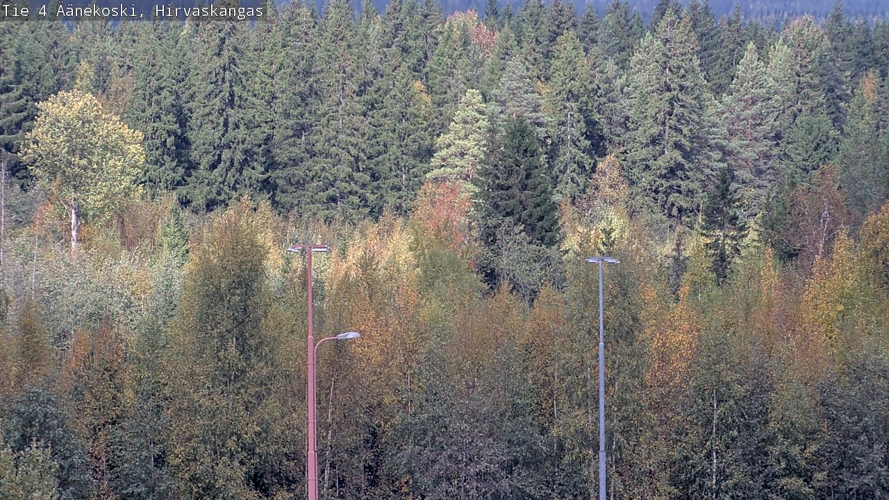 Weather Camera Image Road 4 Äänekoski, Hirvaskangas, Äänekoski, Keski-Suomi