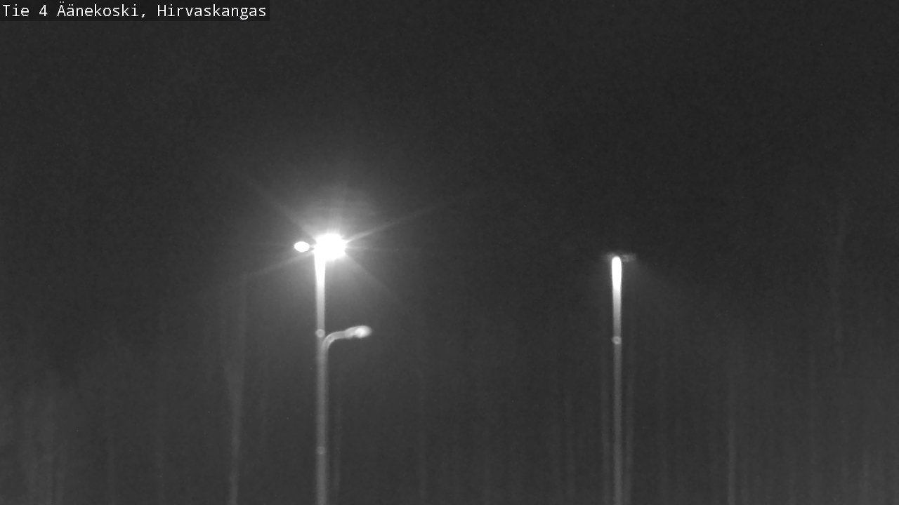 Weather Camera Image Väg 4 Äänekoski, Hirvaskangas, Äänekoski, Keski-Suomi