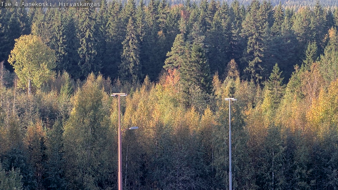 Weather Camera Image Road 4 Äänekoski, Hirvaskangas, Äänekoski, Keski-Suomi