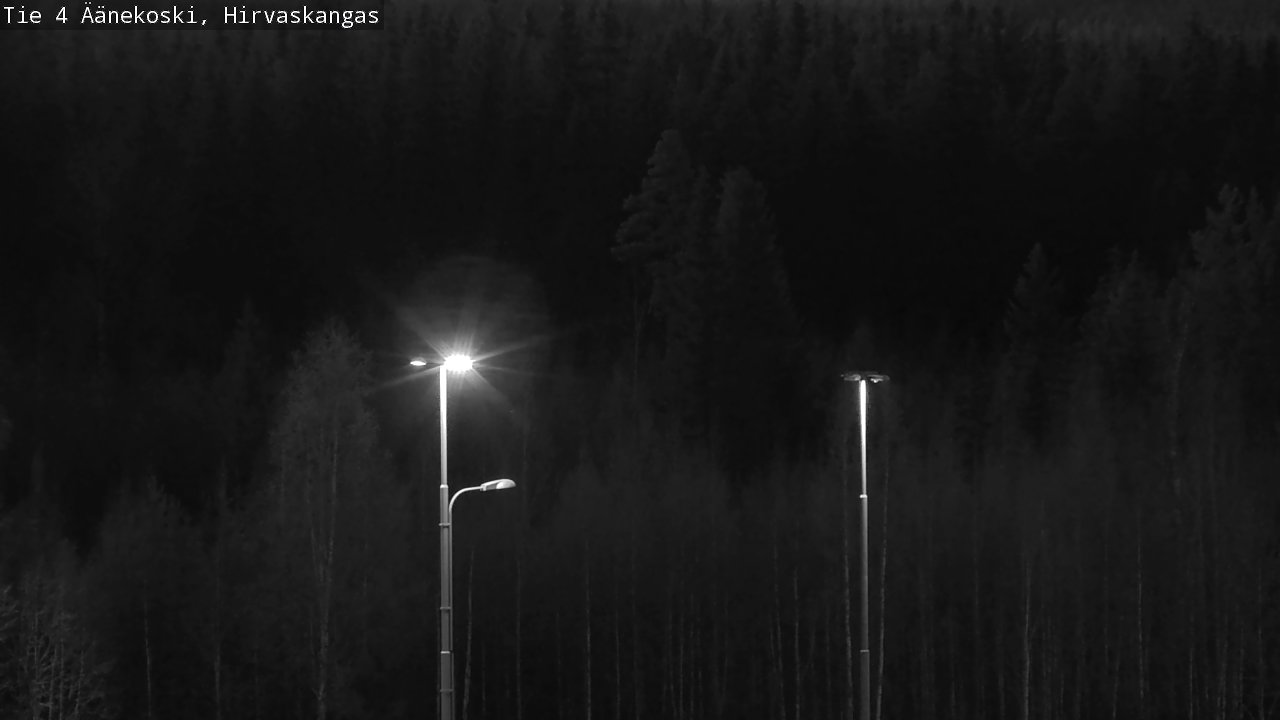 Weather Camera Image Road 4 Äänekoski, Hirvaskangas, Äänekoski, Keski-Suomi