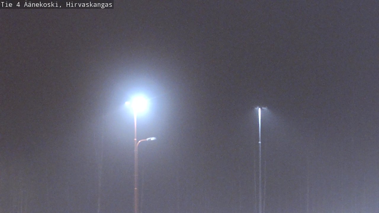Weather Camera Image Väg 4 Äänekoski, Hirvaskangas, Äänekoski, Keski-Suomi