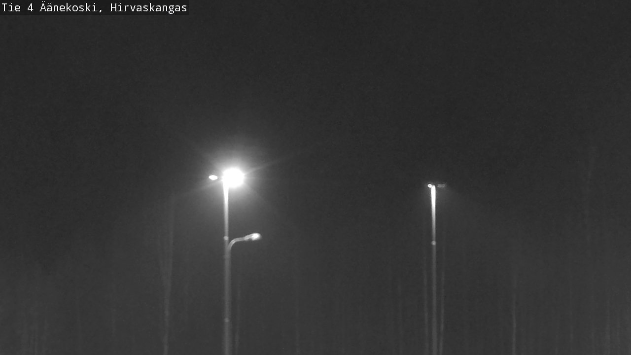 Weather Camera Image Väg 4 Äänekoski, Hirvaskangas, Äänekoski, Keski-Suomi