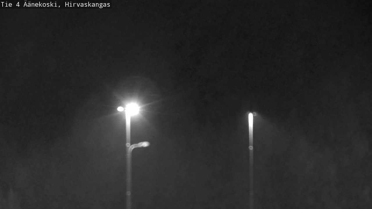 Weather Camera Image Road 4 Äänekoski, Hirvaskangas, Äänekoski, Keski-Suomi