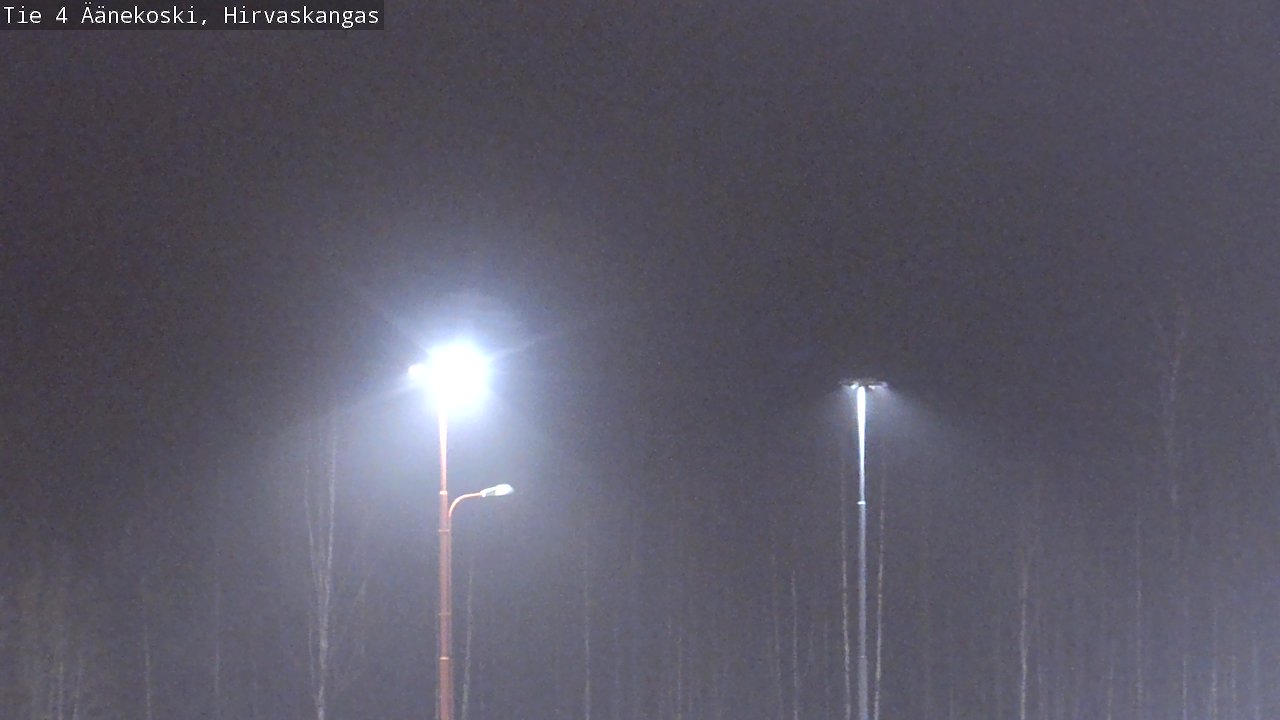 Weather Camera Image Väg 4 Äänekoski, Hirvaskangas, Äänekoski, Keski-Suomi
