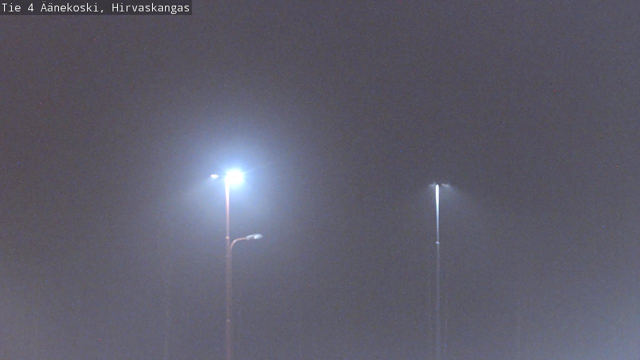 Weather Camera Image Väg 4 Äänekoski, Hirvaskangas, Äänekoski, Keski-Suomi