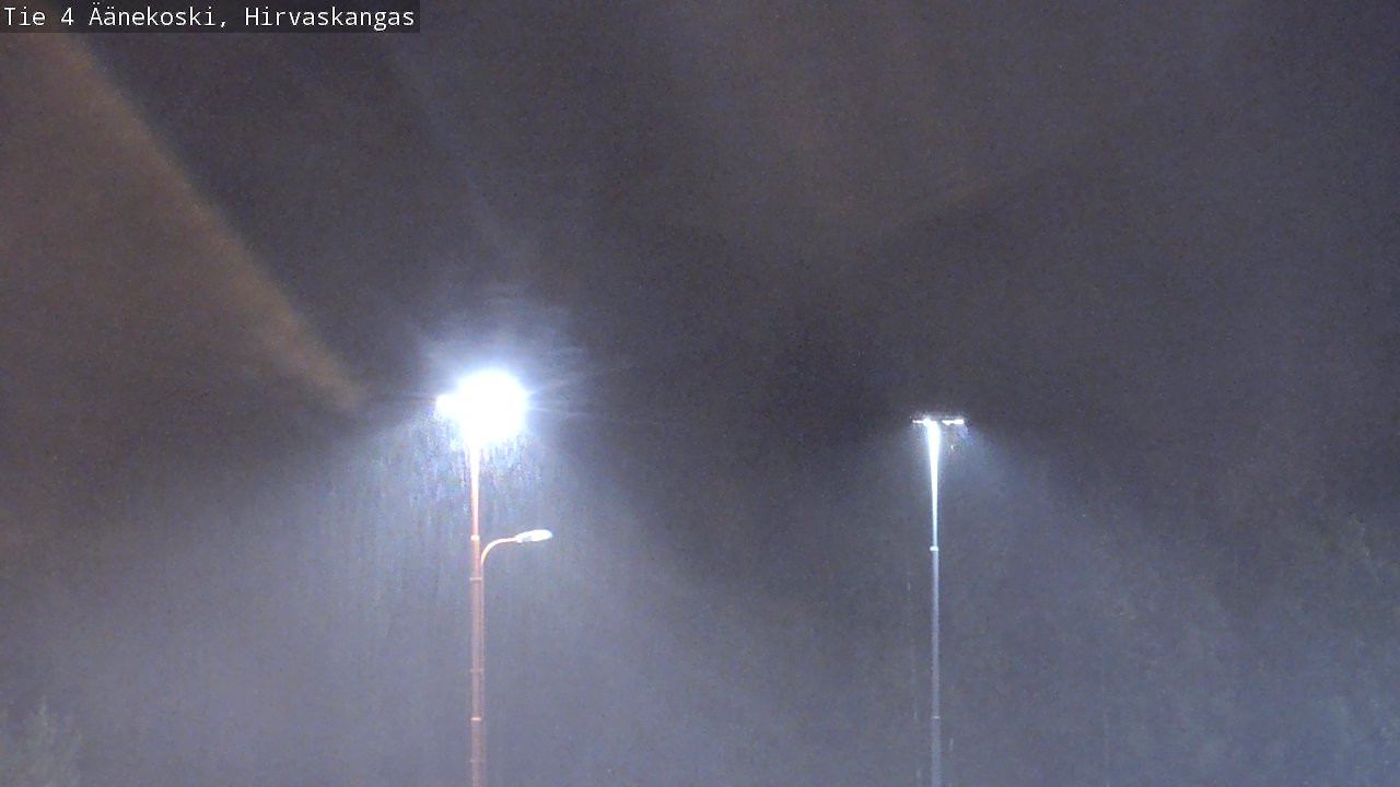 Weather Camera Image Road 4 Äänekoski, Hirvaskangas, Äänekoski, Keski-Suomi