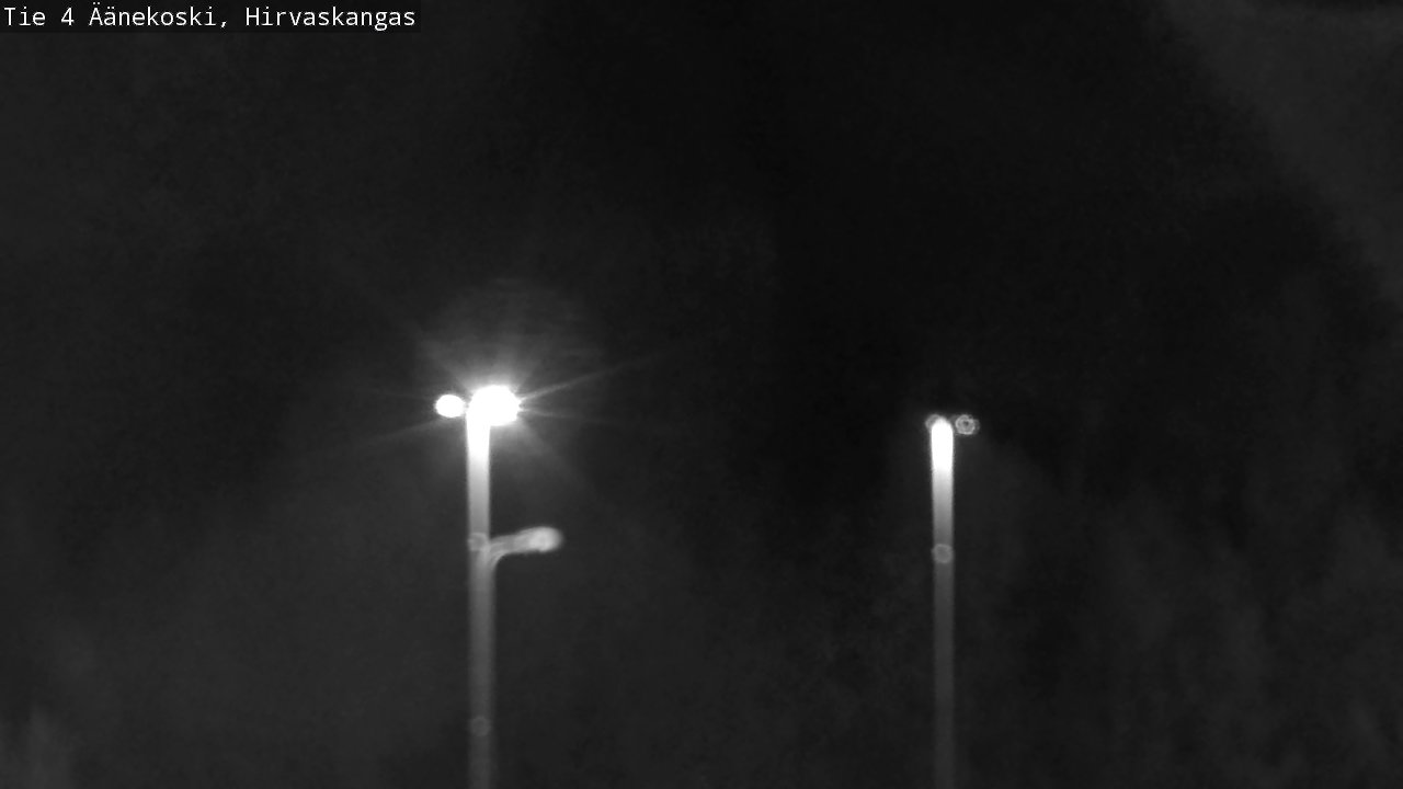 Weather Camera Image Road 4 Äänekoski, Hirvaskangas, Äänekoski, Keski-Suomi