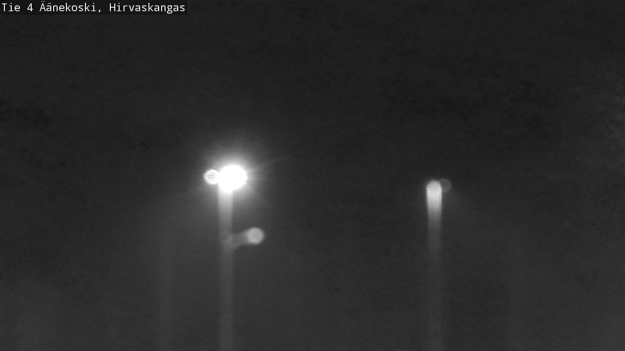 Weather Camera Image Väg 4 Äänekoski, Hirvaskangas, Äänekoski, Keski-Suomi