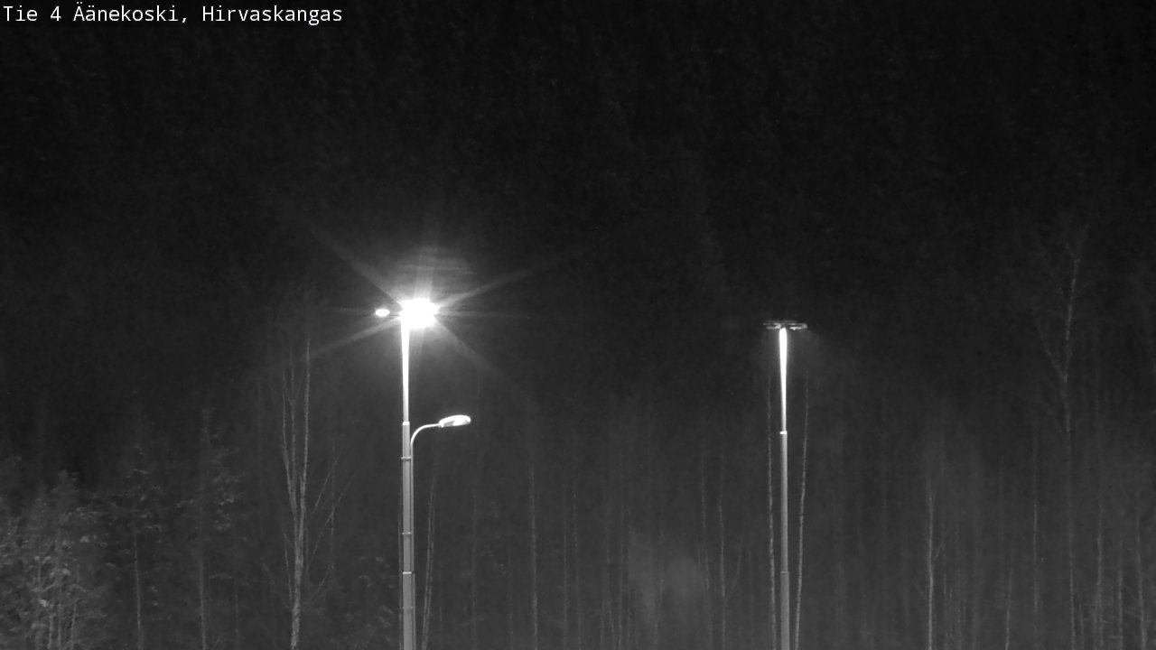 Weather Camera Image Road 4 Äänekoski, Hirvaskangas, Äänekoski, Keski-Suomi