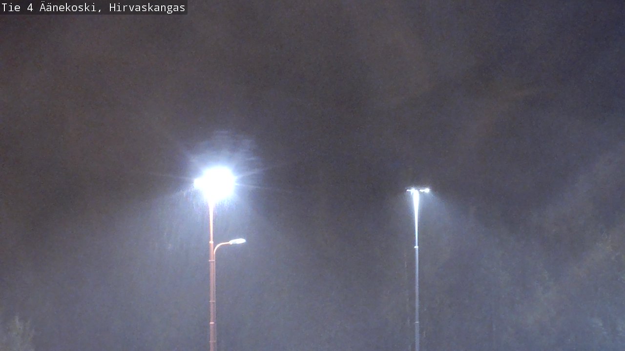 Weather Camera Image Road 4 Äänekoski, Hirvaskangas, Äänekoski, Keski-Suomi