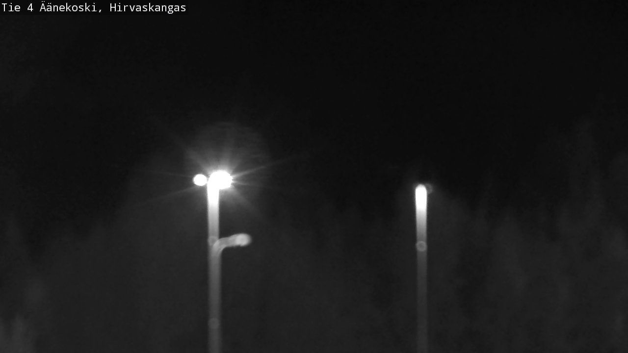Weather Camera Image Road 4 Äänekoski, Hirvaskangas, Äänekoski, Keski-Suomi