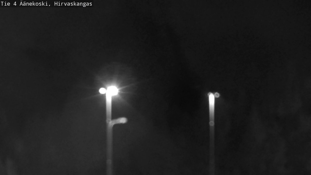 Weather Camera Image Road 4 Äänekoski, Hirvaskangas, Äänekoski, Keski-Suomi
