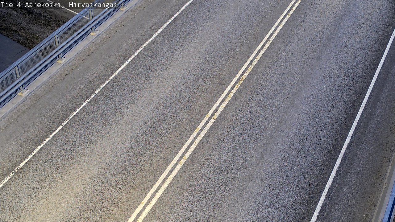 Weather Camera Image Road 4 Äänekoski, Hirvaskangas, Äänekoski, Keski-Suomi