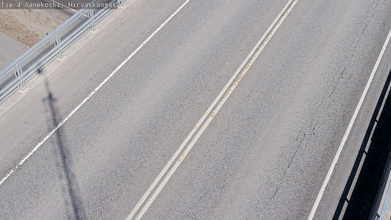 Weather Camera Image Road 4 Äänekoski, Hirvaskangas, Äänekoski, Keski-Suomi