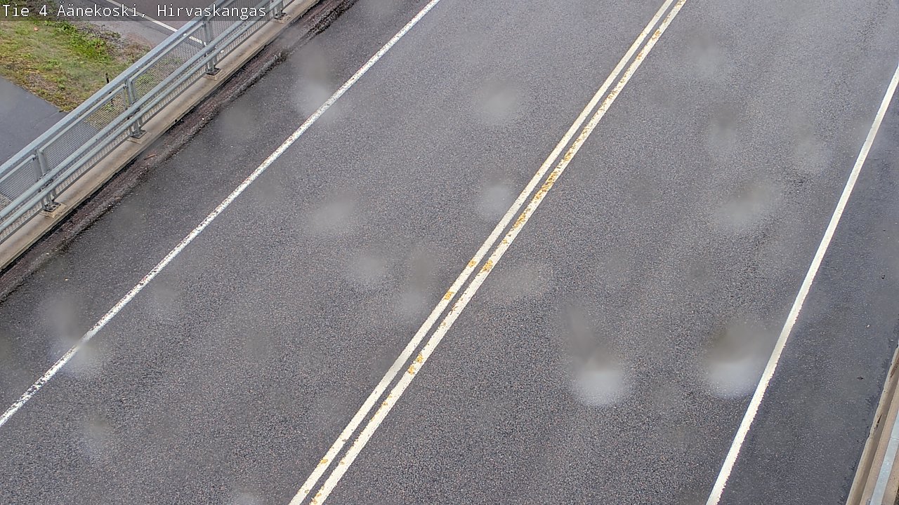 Weather Camera Image Väg 4 Äänekoski, Hirvaskangas, Äänekoski, Keski-Suomi