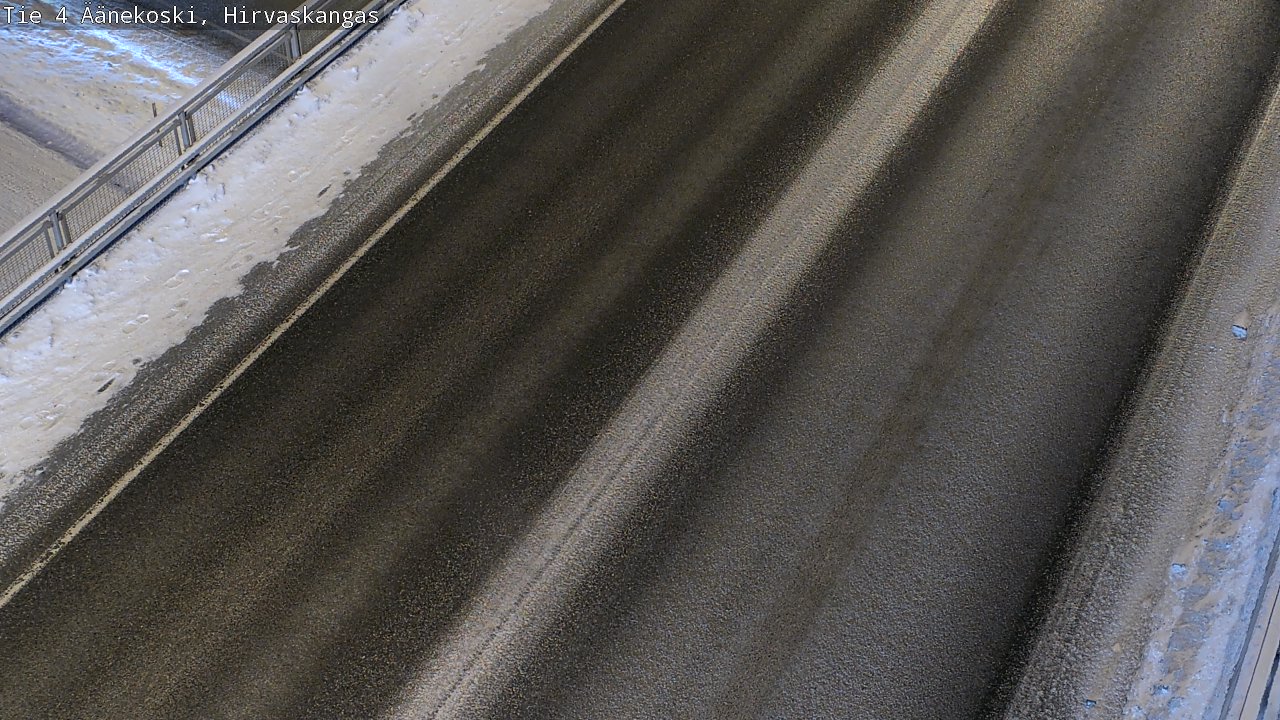 Weather Camera Image Road 4 Äänekoski, Hirvaskangas, Äänekoski, Keski-Suomi